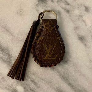 Upcycled Louis Vuitton Keychain